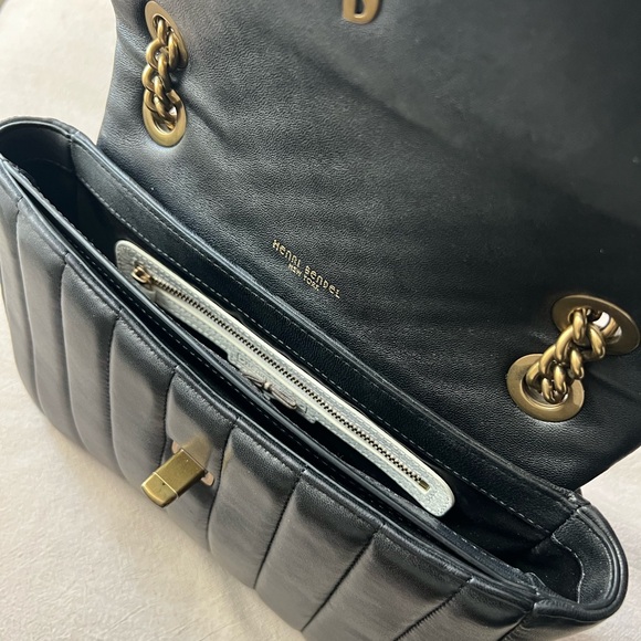 Henri Bendel Leather Crossbody Shoulder Bag - Picture 15 of 16